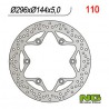 Front brake disc NG Cagiva 500 CANYON 1996 - 2001