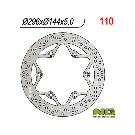 Přední brzdový kotouč NG Honda 750 VFR F 1990 - 1993