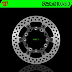 Vorne Bremsscheibe NG Kawasaki 250 KDX SR 1992 - 1994