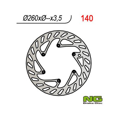 Front brake disc NG Husaberg 501 FE 2011 - 2013