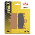Predné brzdové doštičky / obloženie SBS Can-Am  1330 Spyder RS RSS 2013 směs HS