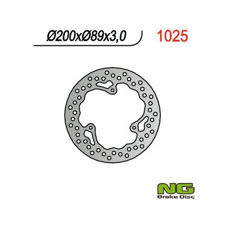 Přední brzdový kotouč NG KTM 65 XC 2008 - 2009