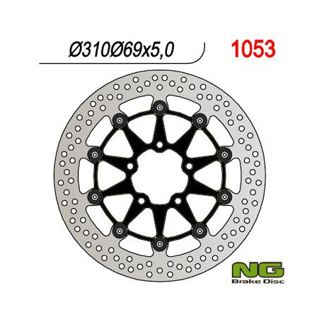 Vorne Bremsscheibe NG Suzuki 1000 V-STROM 2002 - 2011