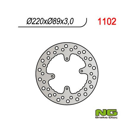 Přední brzdový kotouč NG Honda 85 CR R 2003 - 2007