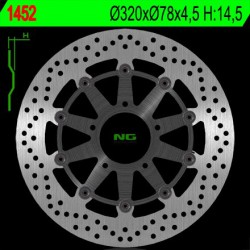 Přední brzdový kotouč NG Triumph 1050 SPRINT ST / ST ABS 2005 - 2010
