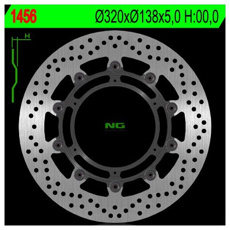 Front brake disc NG KTM 1301 SUPER ADVENTURE 1290 2015 - 2016