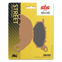 Vorne bremsbeläge SBS Yamaha YZF 250 R25 2015 - 2019 směs HS