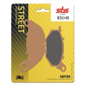Vorne bremsbeläge SBS Yamaha YZF 250 R25 2015 - 2019 směs HS