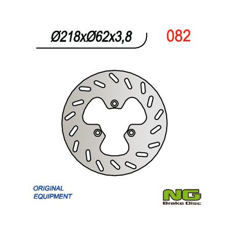 Vorne Bremsscheibe NG Derbi 50 FENIX EX 1995 - 1997