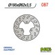 Vorne Bremsscheibe NG Derbi 50 ATLANTIS 2T A.C. / L.C. 1999 - 2007