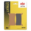 Front brake pads SBS Honda VFR 800 X Crossrunner 2017 - 2019 směs HS