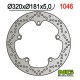 Přední brzdový kotouč NG BMW 800 R 80 RT disc only 2001 - 2004