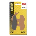 Přední brzdové destičky SBS Piaggio GTX 250 Super Hexagon 2001 - 2002 směs MS
