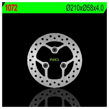 Vorne Bremsscheibe NG Kymco 50 SUPER 9 AC SPORT 2008 - 2009