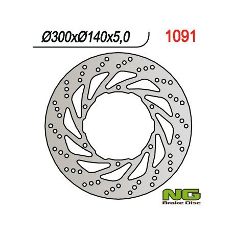 Vorne Bremsscheibe NG Aprilia 1000 ETV CAPONORD 2001 - 2007