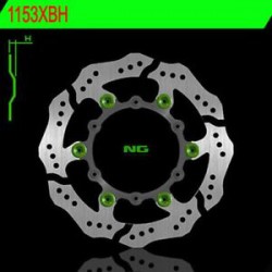 Vorne Bremsscheibe NG Kawasaki 250 KX F RACING 2020