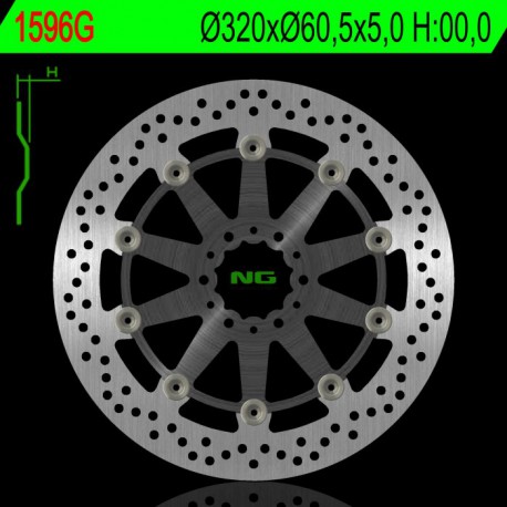 Front brake disc NG KTM 390 DUKE / ABS version 1 2017