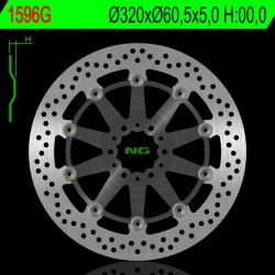 Front brake disc NG KTM 390 RC ABS, version 1 2017