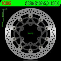 Vorne Bremsscheibe NG Suzuki 1000 GSX-R ABS / GSX- R R ABS 2017 - 2019