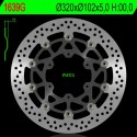 Vorne Bremsscheibe NG Suzuki 1000 GSX-R ABS / GSX- R R ABS 2017 - 2019
