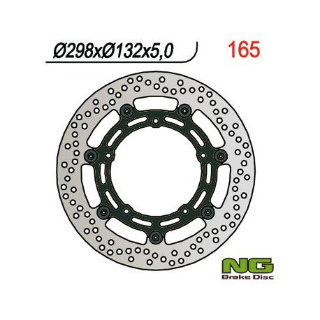 Přední brzdový kotouč NG Yamaha 660 MT-03 / MT-03 ABS 2005 - 2014