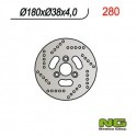 Front brake disc NG Suzuki 125 AN 1995 - 2000