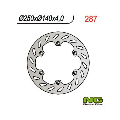 Přední brzdový kotouč NG Aprilia 125 RX / RX C 1989 - 2000