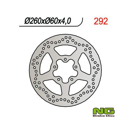 Front brake disc NG Aprilia 250 SPORTCITY 2006 - 2010