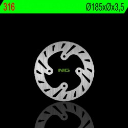 Front brake disc NG Beta 125 REV 3 1999 - 2002