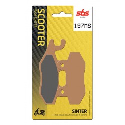 Front brake pads SBS Peugeot  300 Geostyle (Nissin cal.) 2010 - 2012 směs MS