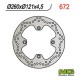 Front brake disc NG Suzuki 650 BURGMAN AN 2002 - 2003