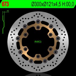 Front brake disc NG Suzuki 650 DR 1991 - 1995