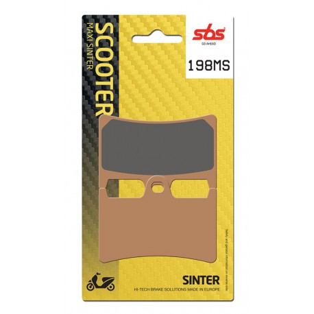 Front brake pads SBS Yamaha XP 530 TMAX DX 2017 - 2019 směs MS