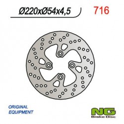 Přední brzdový kotouč NG Yamaha 125 MAJESTY YP 1998 - 2009