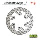 Přední brzdový kotouč NG Yamaha 450 YF FX 4T 2016 - 2020