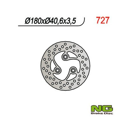 Přední brzdový kotouč NG Yamaha 125 VITY / VITY R 2008 - 2011