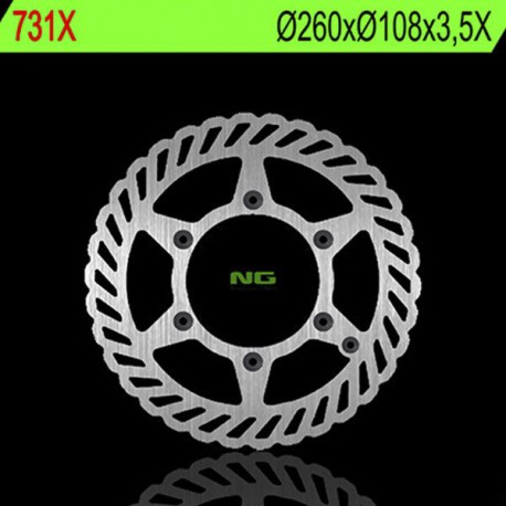 Přední brzdový kotouč NG Gas Gas 125 ENDUCROSS HX / TT 1994 - 1997