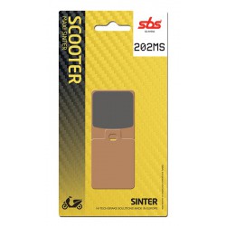 Přední brzdové destičky SBS Piaggio  300 MP3 LT Business 2013 - 2019 směs MS