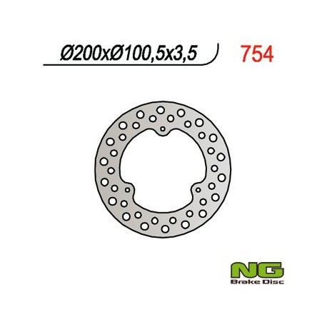 Front brake disc NG Suzuki 85 RM 2002 - 2004