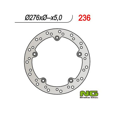 Zadní brzdový kotouč NG BMW 1150 R R ROCKSTER 2001 - 2006