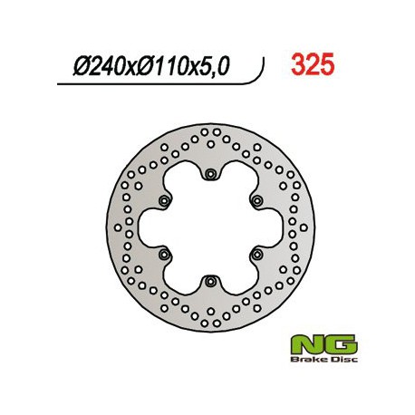 Bremsscheibe hinten NG Benelli 302 BN / BN TNT 2014 - 2019