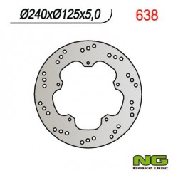 Rear brake disc NG Piaggio 500 MP3 BUSINESS hpe ABS - ASR 2018 - 2019