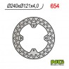 Rear brake disc NG Honda 250 CR E 2002 - 2003