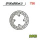 Bremsscheibe hinten NG Honda 150 CRF R AC / CRF RB AC 2007 - 2020