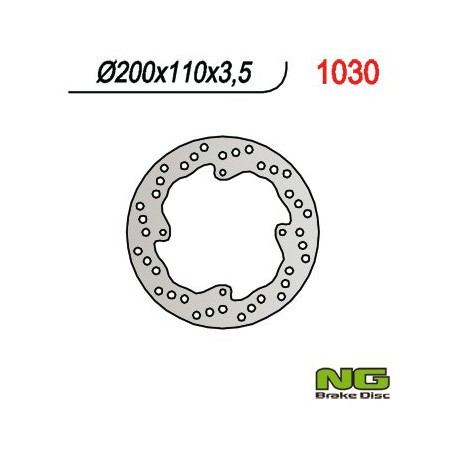 Zadní brzdový kotouč NG KTM 85 SX 17" / 14" - 19" / 16" wheels 2003 - 2012