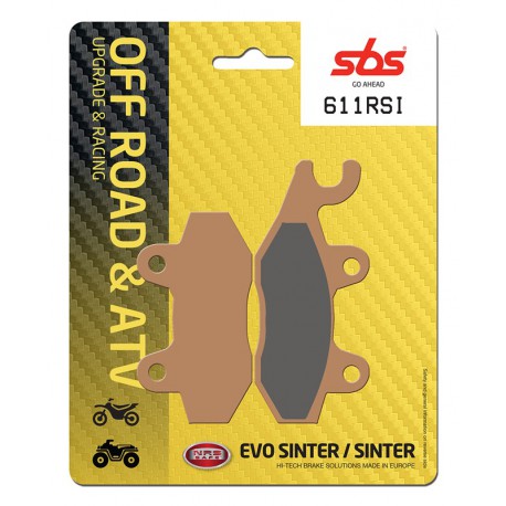 Vorne bremsbeläge SBS Yamaha YZ 125  1996 - 1997 směs RSI