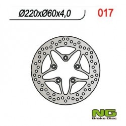 Rear brake disc NG Aprilia 125 SPORTCITY CUBE 2004 - 2012