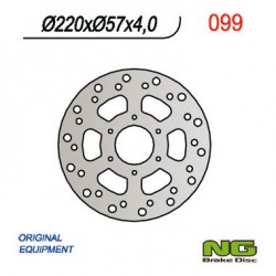 Rear brake disc NG Aprilia 50 RS4 2011 - 2019