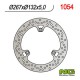 Bremsscheibe hinten NG Yamaha 400 MAJESTY YP / ABS 2004 - 2013