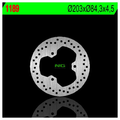 Rear brake disc NG Yamaha 250 XT X 2008 -